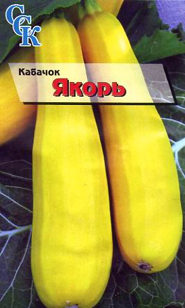 Пакетированные семена: Кабачок